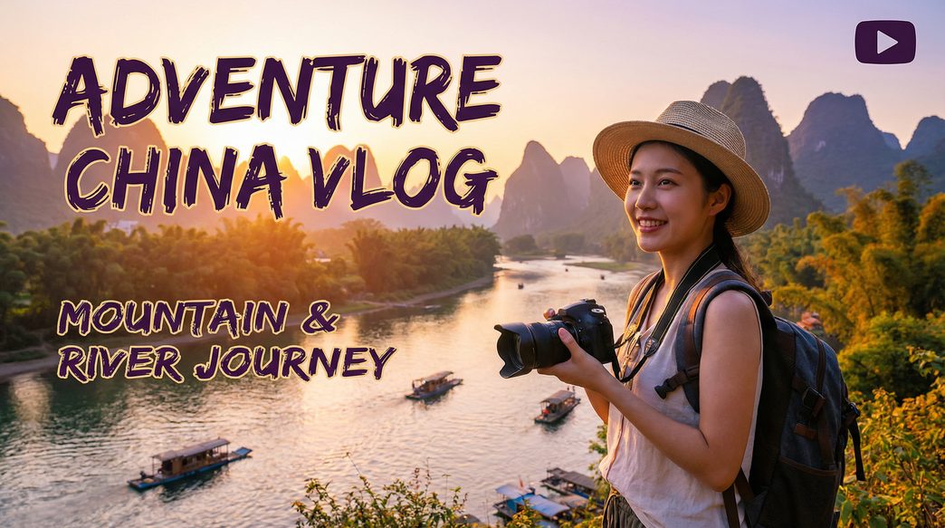 反差眼镜妹旅行VLOG视频